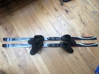 Cross Country Skis & 2 Pair Alipine Boots