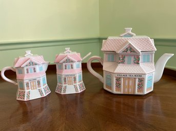 The Lenox Village, Tea Set's Serving Dishes.