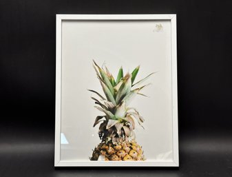A Contemporary Framed Art Photo: Pineapple Crown