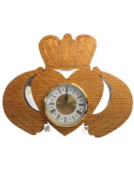 Handmade David Geaney Claddagh Clock