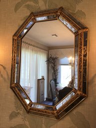 Mid Century Octagonal Mirror