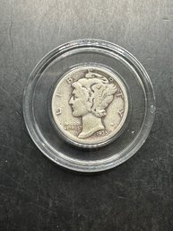 1935-D Mercury Silver Dime