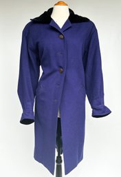 A Vintage Coat, C. 1980s, By Yves St. Laurent, Ladies 44