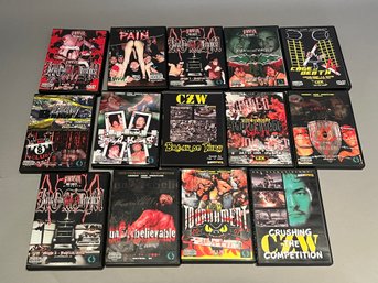 Lot Of 14 Wrestling DVDs