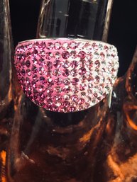 GT Thailand Colorful Cascading Pink Hues Ring 404