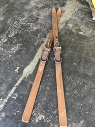 Vintage 74 Inch Skis