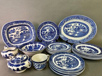 Vintage Blue & White Collection Including Johnson Bros