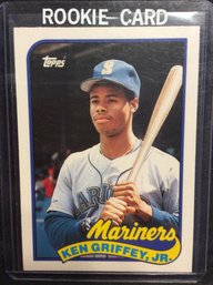 1989 Topps Traded Ken Griffey Jr. Rookie Card - M