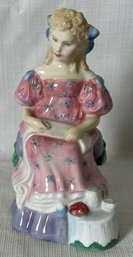 Fine Vintage 1948 ROYAL DOULTON Porcelain Figurine- Titled 'Curly Locks'