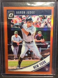 2018 Panini Donruss Optic Aaron Judge 163/199 - M