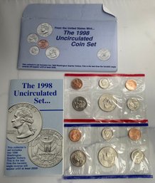 1998 United States Mint Uncirculated Coin Set