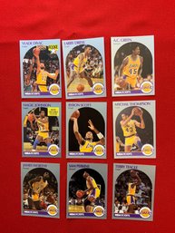 1990 NBA HOOPS Los Angeles Lakers