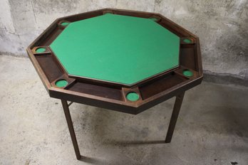 Vintage Poker Table