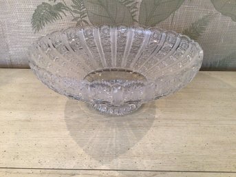 Cut Glass Large Punch Bowl