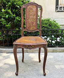 An Early 19th Century Louis XV Cane Side Chair