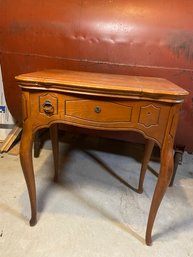 Vintage Wood Sewing Machine Table 27x19x31