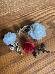 Vintage Rose Pins