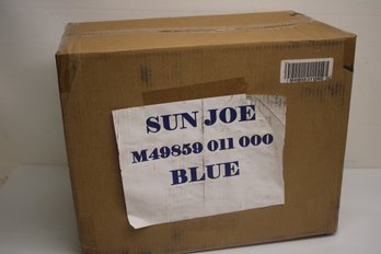 New In Box Sun Joe 10-Amp Electric Blower With Gutter Cleaning Attachment In Blue