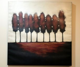 Large Abstract Art - Trees