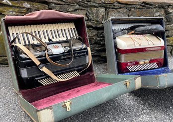 A Pair Of Vintage Accordions