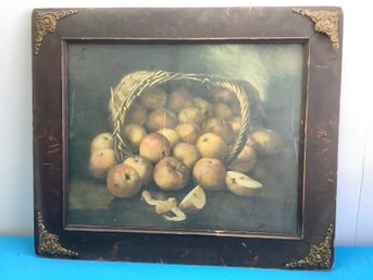 Apples In A Basket Print