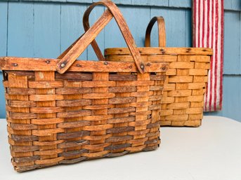 Two Vintage Baskets