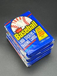 1988 Fleer Baseball 8 Wax Packs