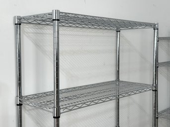 Chrome Wire Shelving Unit #2