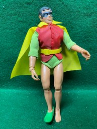 Vintage 1974 MEGO Robin Of Batman And Robin. Missing One Shoe. Yes Shipping.