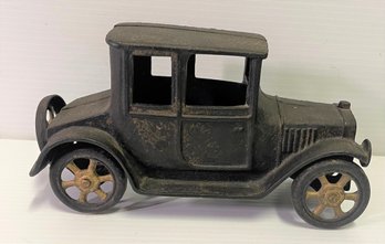 Vintage Cast Iron Ford Model T Car