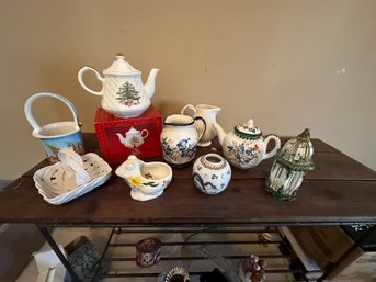 Teapots, Pitchers And More