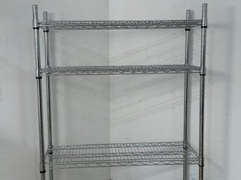 Chrome Wire Shelving Unit #3