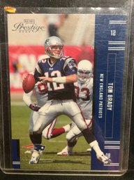 2005 Playoff Prestige Tom Brady - M