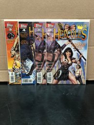 4 Hercules Comicbooks.   Lot 75