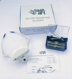 Lash Art Deluxe Magnifying LED Glasses- From 1.0 To 3.5X Magnification