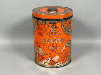 Vintage Hellick Coffee Tin