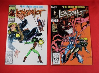 Longshot Comic Lot Of 2