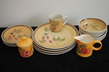 Vintage Lot Of Gibson Ceramic Plates, Bowls, Etc.