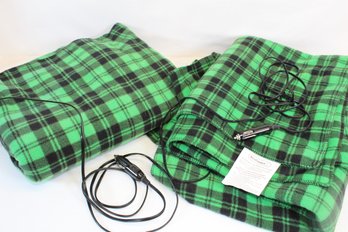 Pair Of Stalwart Electric Heated Travel Blankets - Lot 1