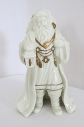 A Vintage Porcelain Santa By Trimmings Etc.