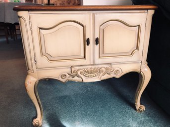 Vintage French Provincial End Table  2 Of 2