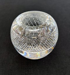 Thomas Webb Fine Crystal Match Striker C. 1960s