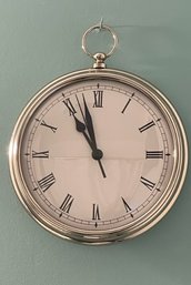 Pottery Barn Retro Pocket Watch Wall Clock