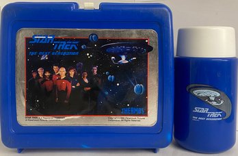 Vintage Star Trek Lunchbox And Thermos Set