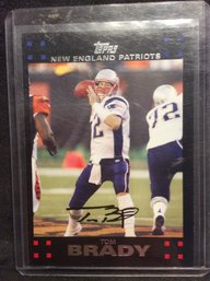 2007 Topps Tom Brady - M