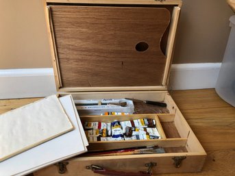 Art Box With Material