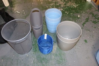 Assortment Of Wastebaskets