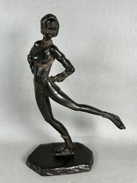 Vintage Signed Tony Cipriano Ballerina Dancer Sculpture