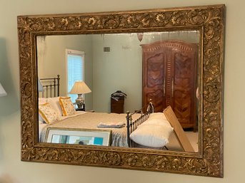 Large Antique Gold Frame Mirror