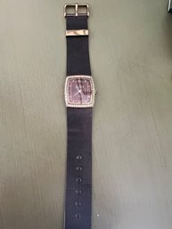 Erwin Pearl Crystal Accented Wrist Watch